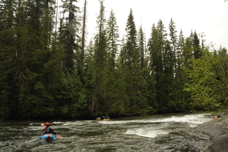 Paddling Through Surfer's Corner