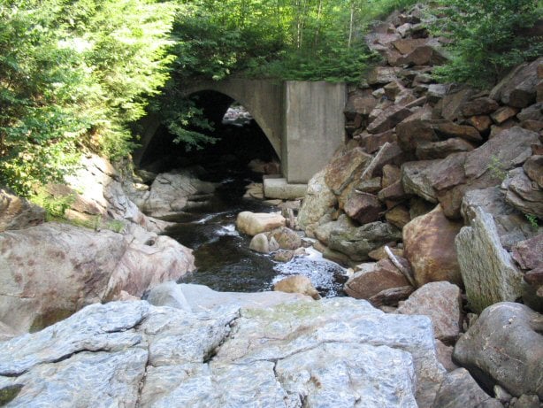 Just above the tunnel in Tunnel Vision