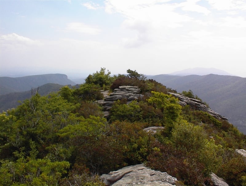 View south from Table Rock
