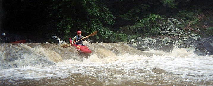 (RM) Small ledge exiting gorge
