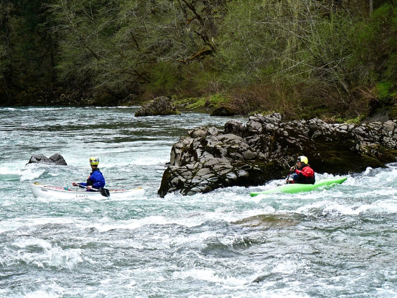 Rapid above Troll's Teeth