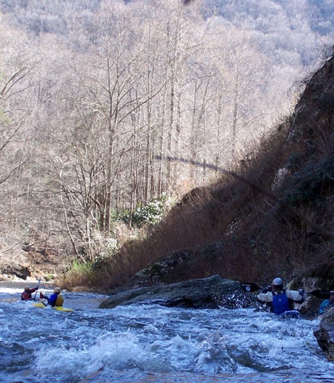 Heading down to basketball falls