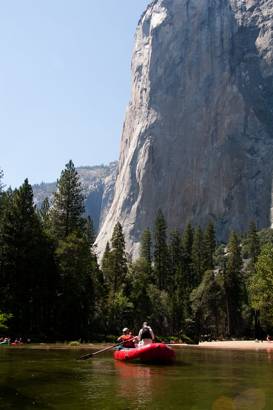 El Capitan from the Merced River