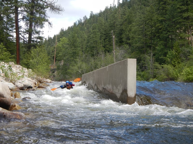 Irrigation Dam, right side