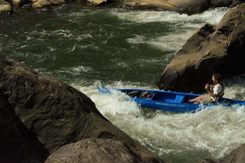 Canoeing Devils Jump