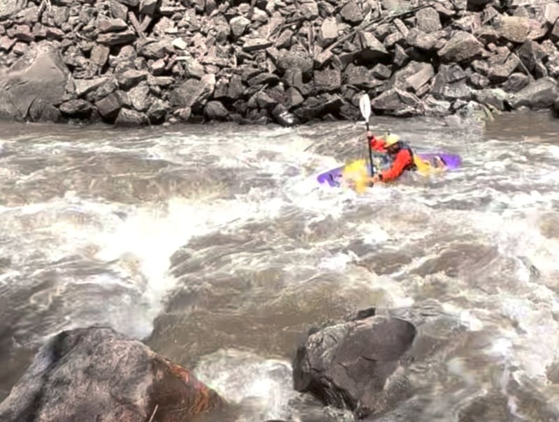Narrows at 600-700 CFS
