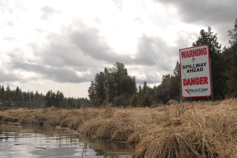 Keno Dam Signage