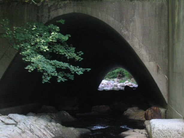 What's in the tunnel?