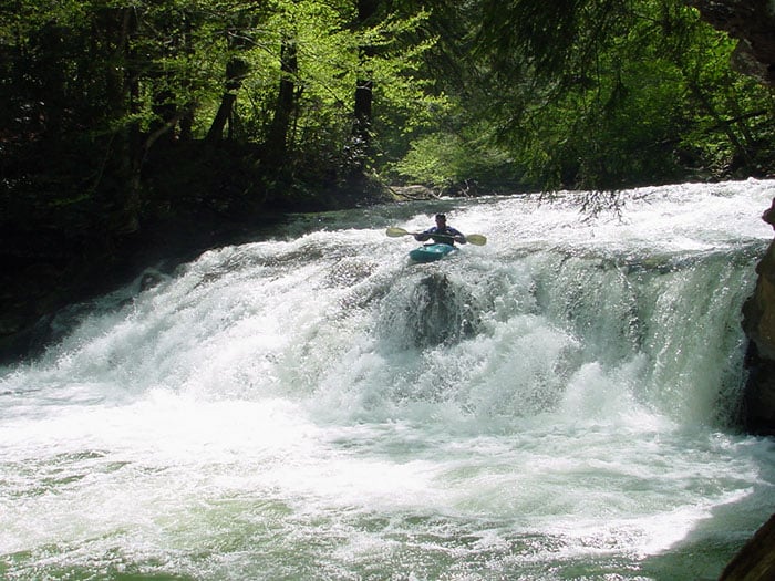 Glade Creek Falls