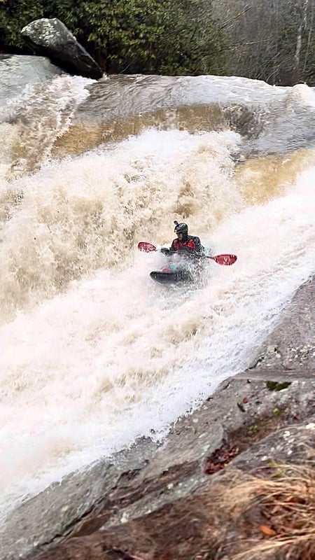 Kayaking Dragstrip at a High Level