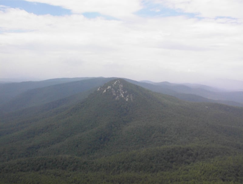 View of Hawks Bill from Table Rock