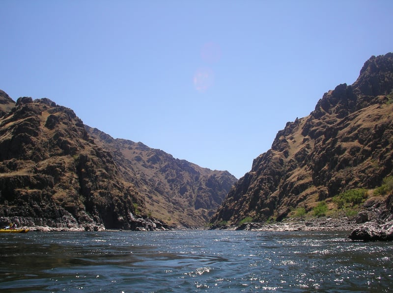Salmon River Confluence with Snake