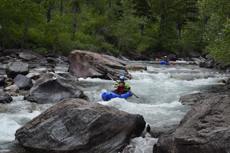 Upper rapids
