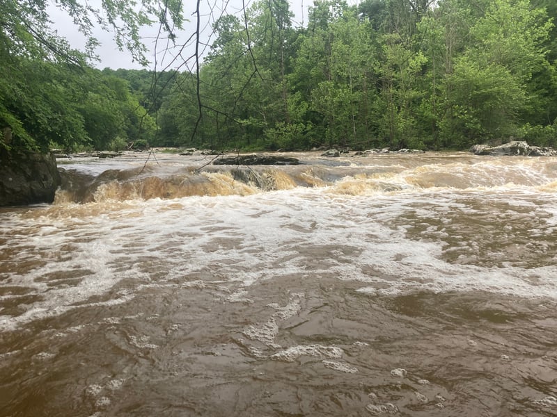 Drop after the dam drop 