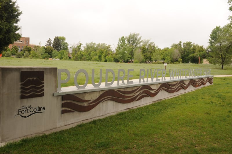 Whitewater Park Sign