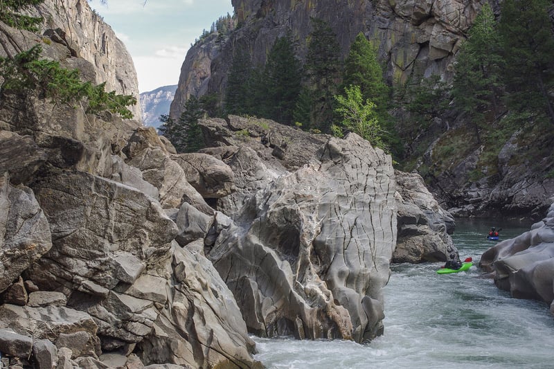  on Clarks Fork Yellowstone @4. The Box