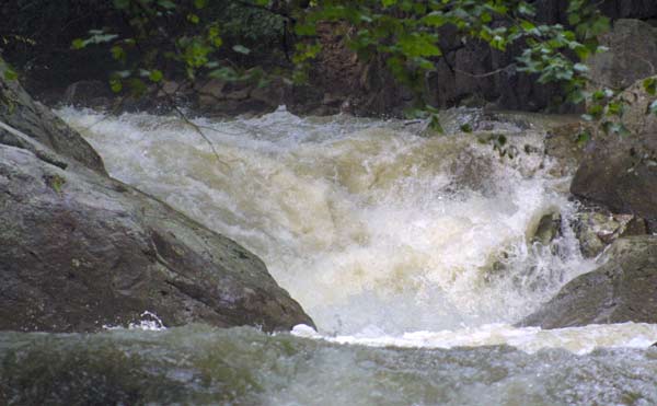 Rock Wall Rapid (portage)