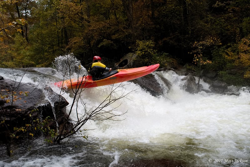 Tanner's Boof in the fall