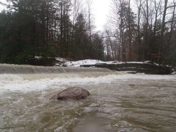 One of the three dams