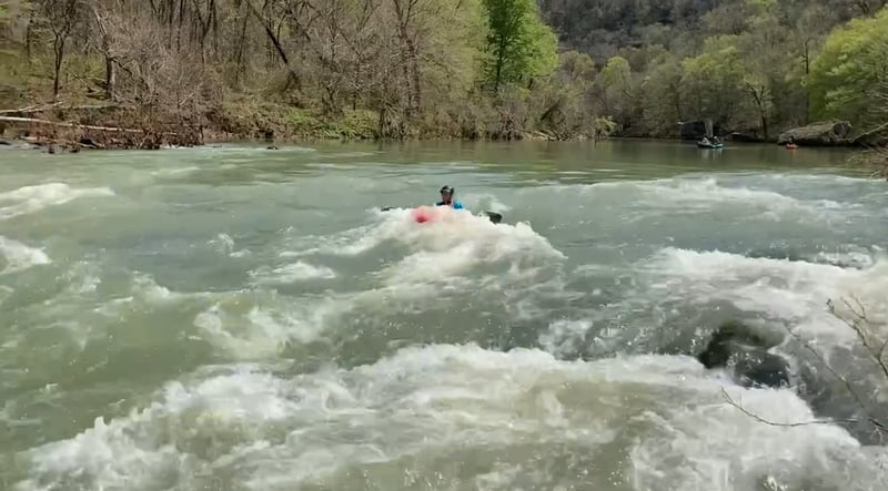 Boat Puncturing Wave ! Torpedo McKelvy