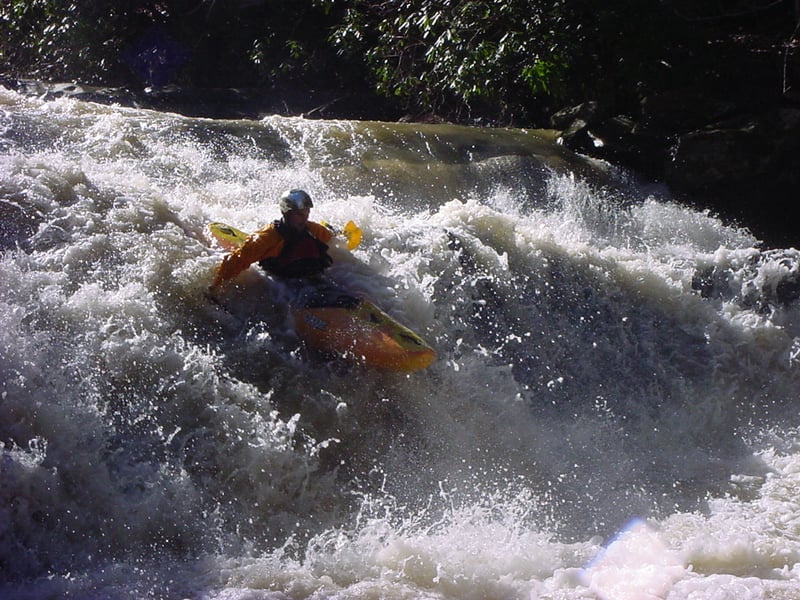 10ft falls on Upper Glade aka dead snake, big drop