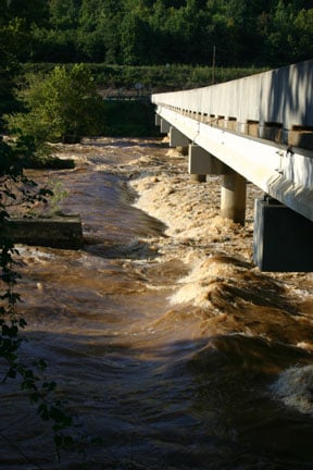 Ware Shoals Bridge Hole