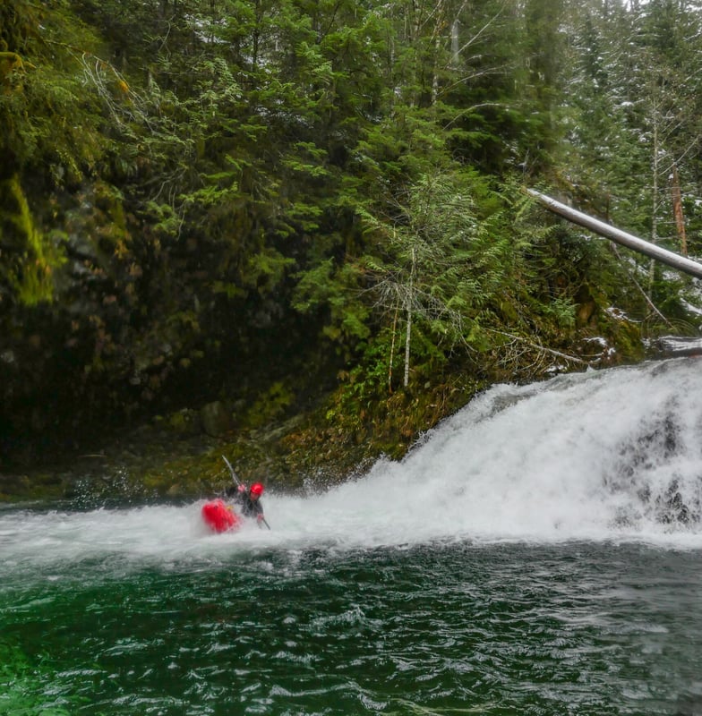  on Opal Creek (Opal Proper) @Beachie Creek to Jawbone Flat footbridge