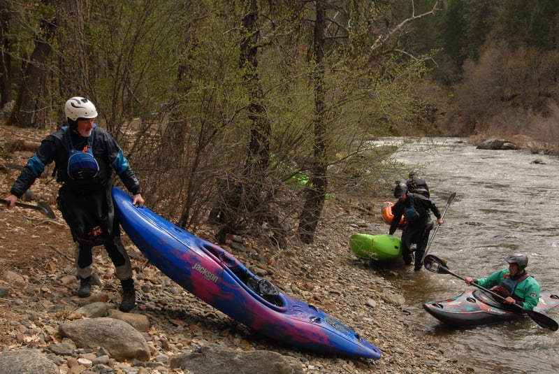 Take-Out Upstream of Boulder Creek