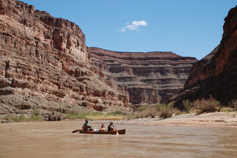 Boating on the San Juan