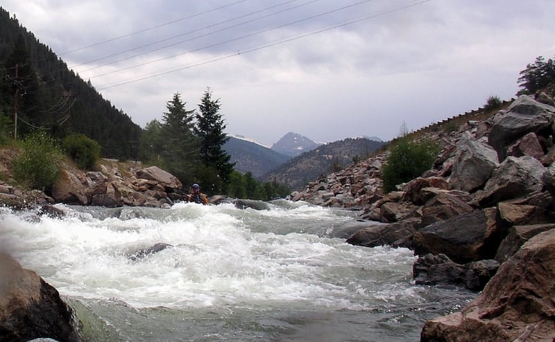 Typical rapid in the Dumont section