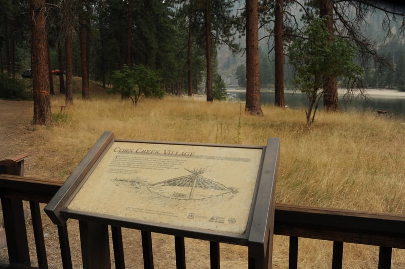 Corn Creek Village Historic Panel