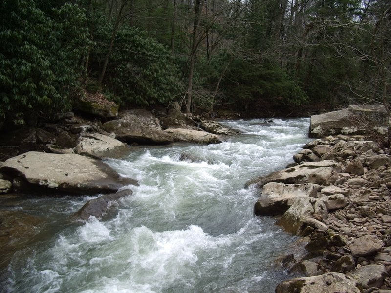 Last Rapid on Teter Creek