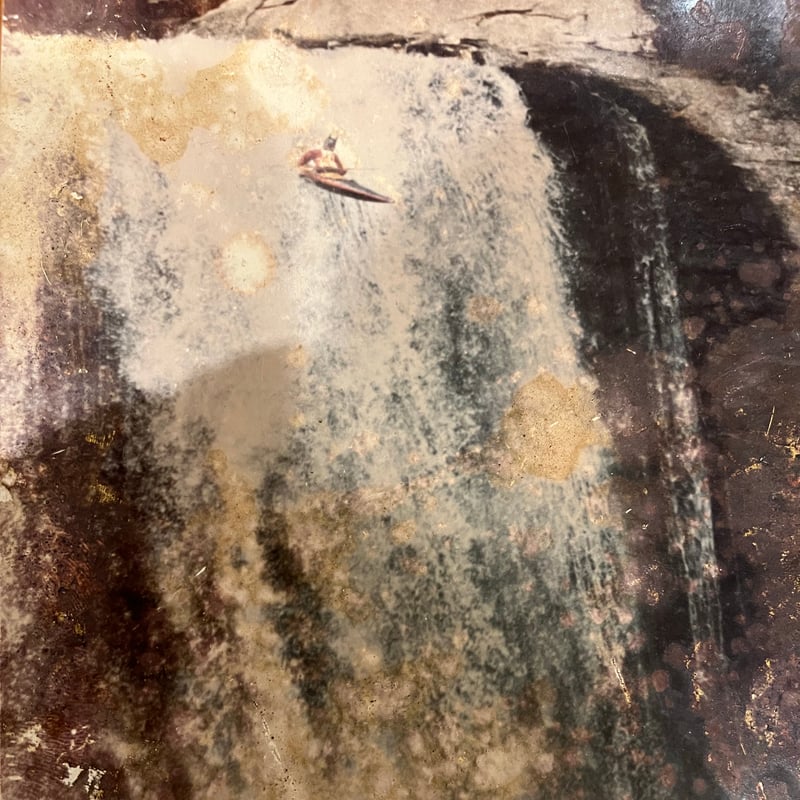 Corran Addison running looking glass falls