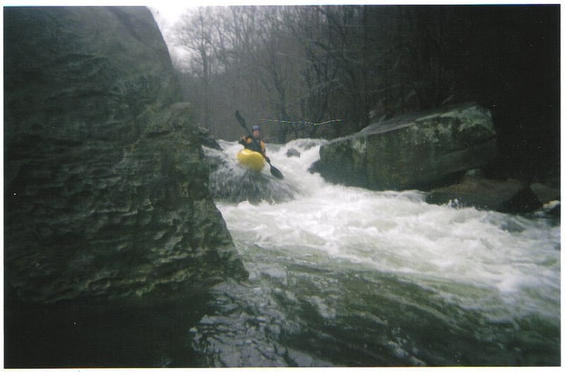 Last drop on Johnnies Creek
