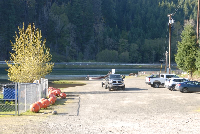 Leaburg Reservoir Boat Ramp