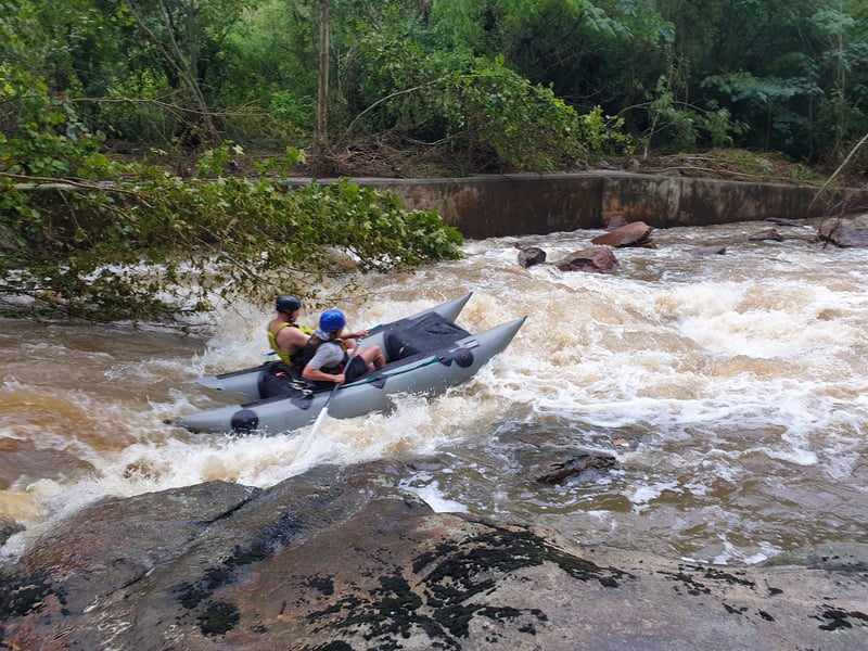  on Falling Creek @Spillway to Iron Works