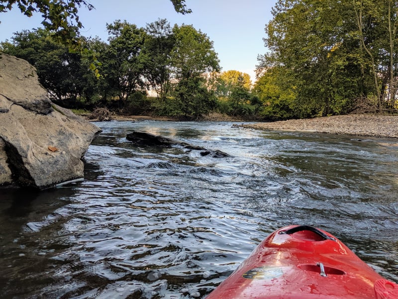 Mill Creek confluence