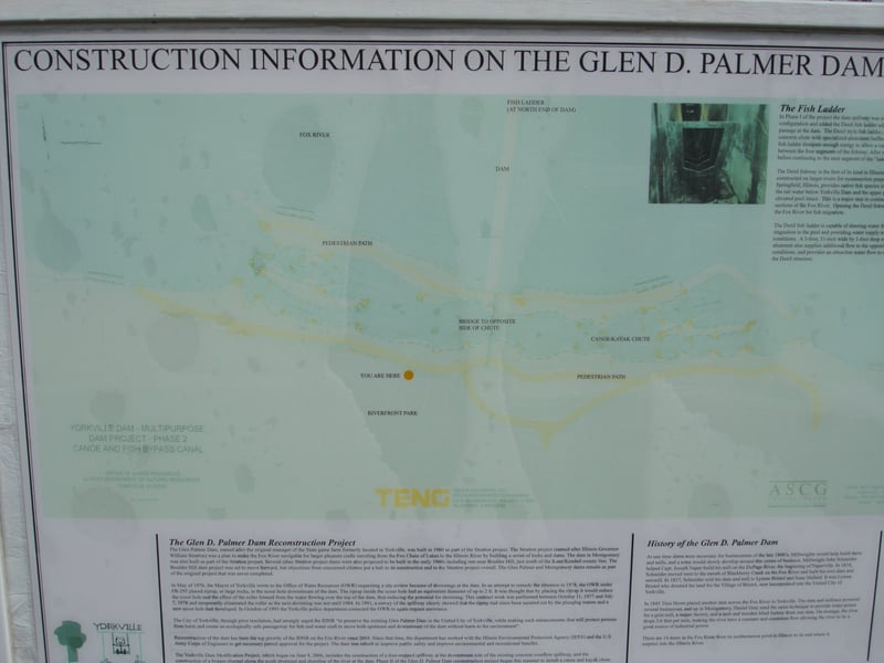 Glen Palmer Dam Project Map