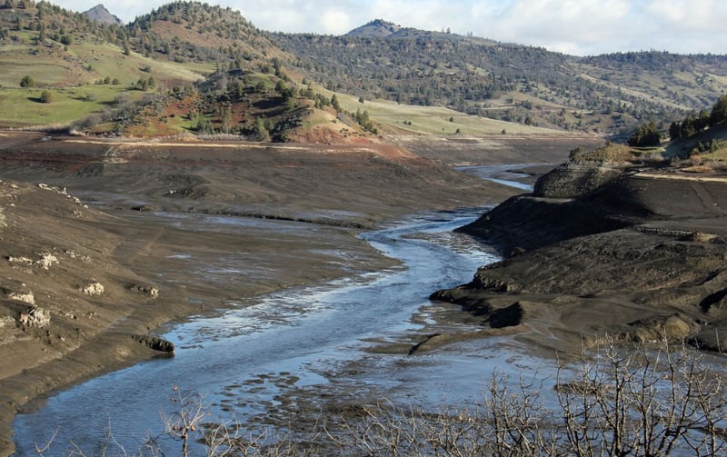 Upper Klamath at Camp Creek Confluence