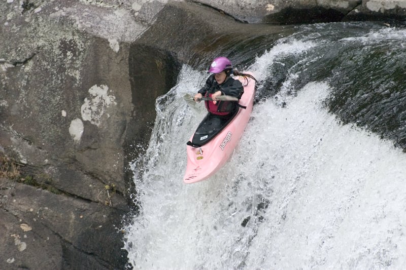 10 yr. old Lauren Burress on Tellico River 