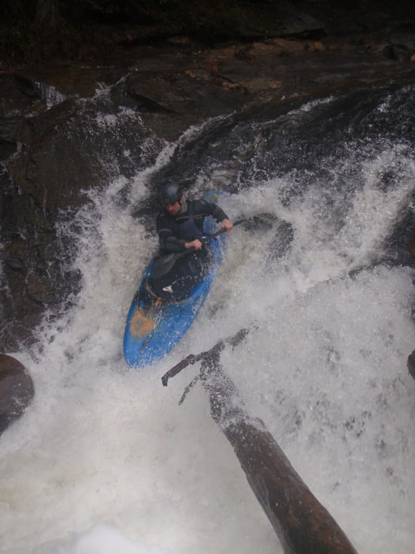 Daniel Young At Entrance Rapid