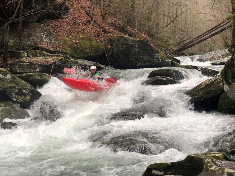  on Big Lost Creek @2) Lost Creek Campground to Hiwassee Public Take-Out
