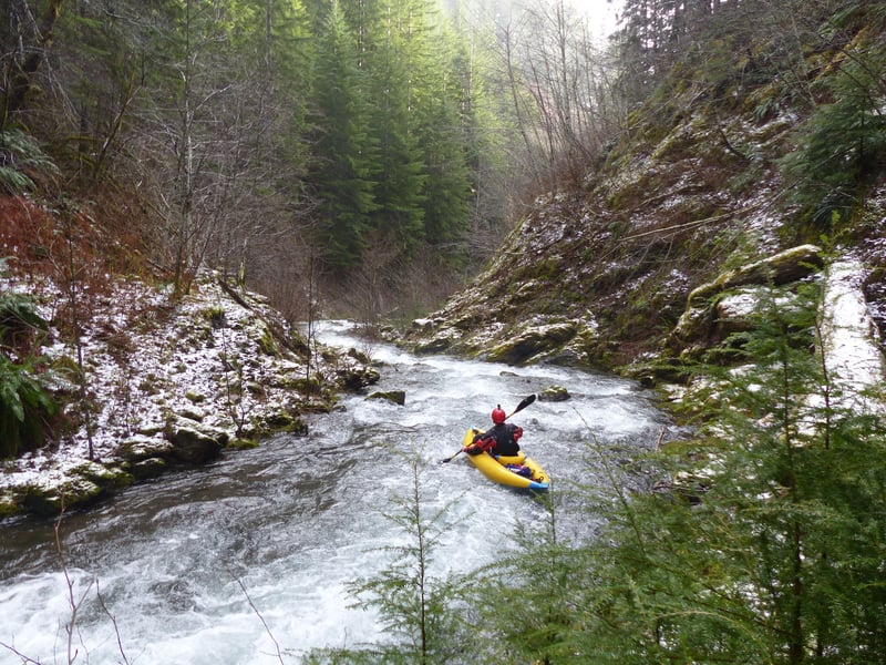  on Wilson, West Fork of North Fork @1 mile above North Fork confluence to NF c