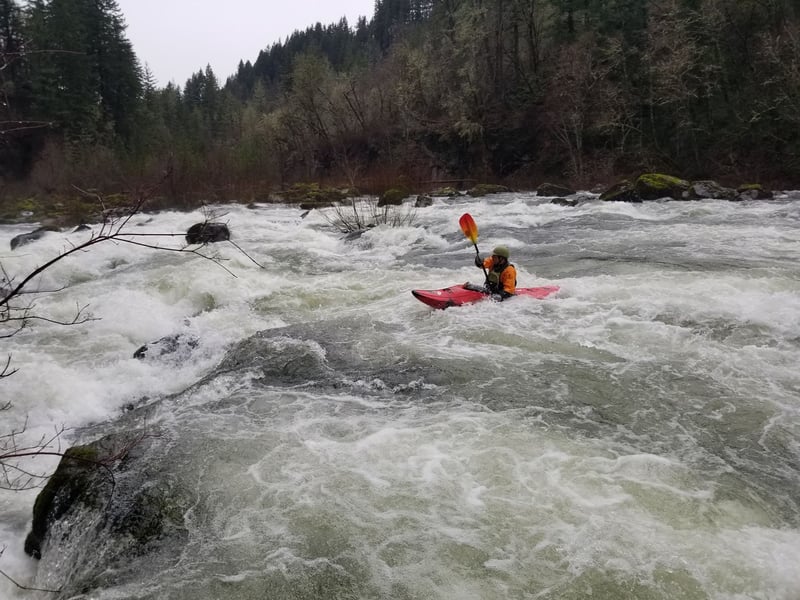  on Clackamas @4. Farday Diversion Dam to Farday Powerhouse