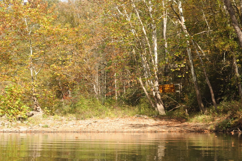 Dimple Rock Portage Trail