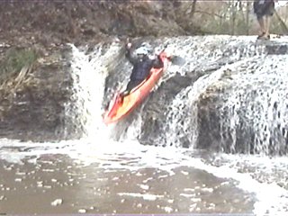 10ft Fall Creek Drop-Clint over the edge