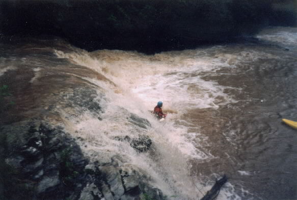 Rocky Broad first waterfall