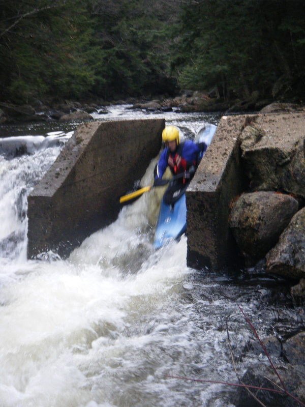 Sean R. in the Sluice Drop