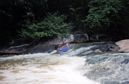 Little Five Falls (3rd rapid)