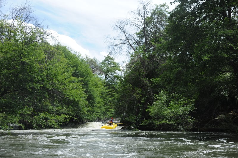 Rapid at Copco 2 Dam